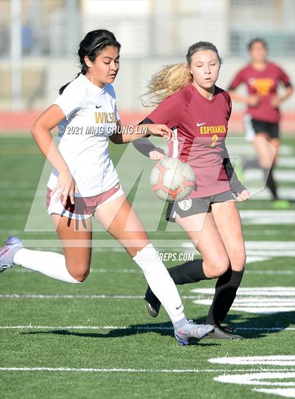 Thumbnail 3 in Woodrow Wilson vs. Esperanza (Best in the West Classic) photogallery.