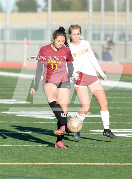 Thumbnail 2 in Woodrow Wilson vs. Esperanza (Best in the West Classic) photogallery.