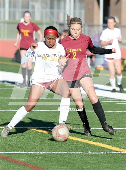 Thumbnail 2 in Woodrow Wilson vs. Esperanza (Best in the West Classic) photogallery.