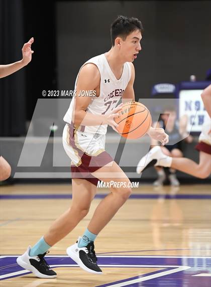 Thumbnail 3 in Cicero Prep Academy vs. Horizon Honors (Coyotes Basketball Invitational) photogallery.
