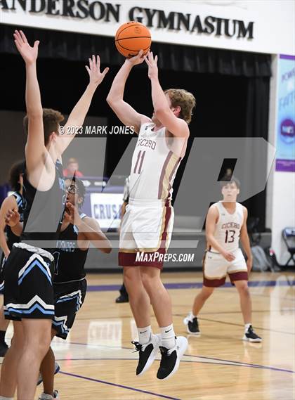 Thumbnail 2 in Cicero Prep Academy vs. Horizon Honors (Coyotes Basketball Invitational) photogallery.