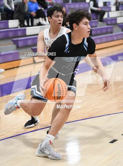Thumbnail 2 in Cicero Prep Academy vs. Horizon Honors (Coyotes Basketball Invitational) photogallery.