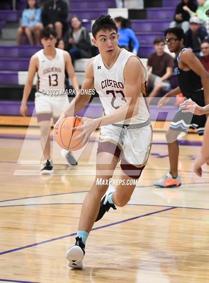 Thumbnail 2 in Cicero Prep Academy vs. Horizon Honors (Coyotes Basketball Invitational) photogallery.
