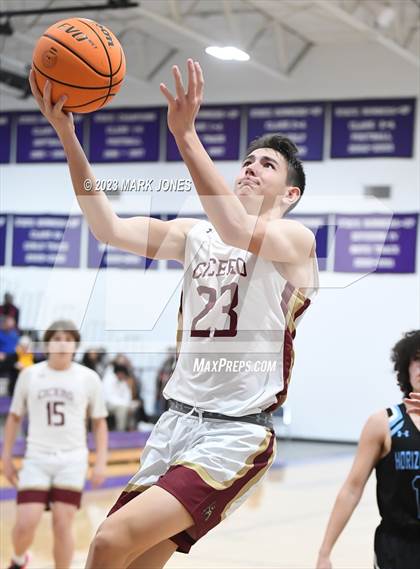Thumbnail 2 in Cicero Prep Academy vs. Horizon Honors (Coyotes Basketball Invitational) photogallery.