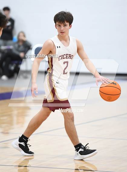 Thumbnail 3 in Cicero Prep Academy vs. Horizon Honors (Coyotes Basketball Invitational) photogallery.