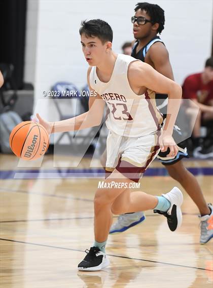 Thumbnail 2 in Cicero Prep Academy vs. Horizon Honors (Coyotes Basketball Invitational) photogallery.