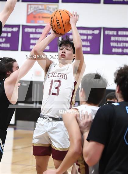 Thumbnail 1 in Cicero Prep Academy vs. Horizon Honors (Coyotes Basketball Invitational) photogallery.