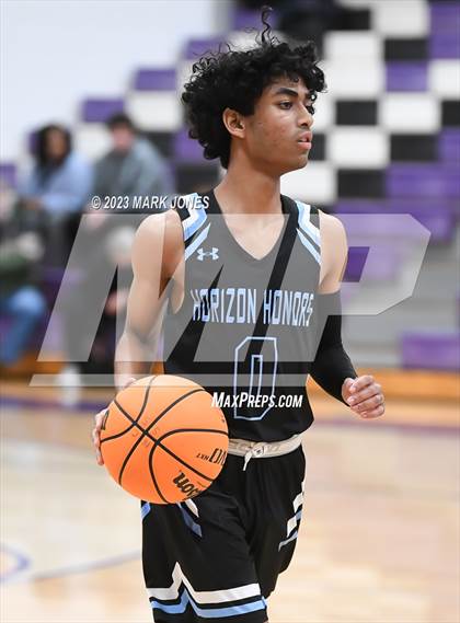 Thumbnail 3 in Cicero Prep Academy vs. Horizon Honors (Coyotes Basketball Invitational) photogallery.