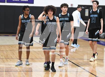 Thumbnail 3 in Cicero Prep Academy vs. Horizon Honors (Coyotes Basketball Invitational) photogallery.