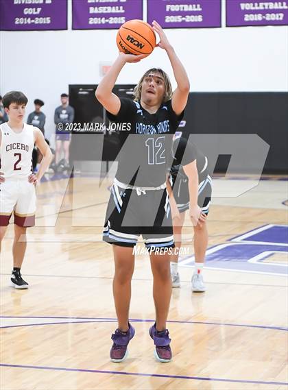 Thumbnail 3 in Cicero Prep Academy vs. Horizon Honors (Coyotes Basketball Invitational) photogallery.