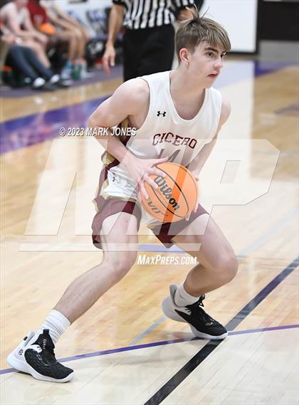 Thumbnail 2 in Cicero Prep Academy vs. Horizon Honors (Coyotes Basketball Invitational) photogallery.