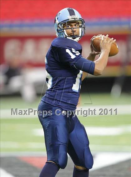 Thumbnail 1 in Morrow vs. Lovejoy (Great American Football Classic) photogallery.