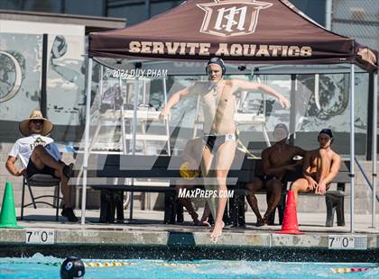 Thumbnail 1 in Murrieta Valley @ Servite (Scrimmage) photogallery.