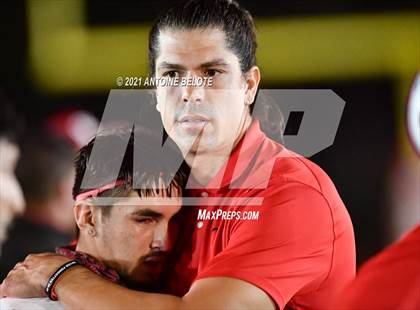 Thumbnail 1 in Santa Ana @ Dominguez (CIF SS Round 2 Playoff) photogallery.