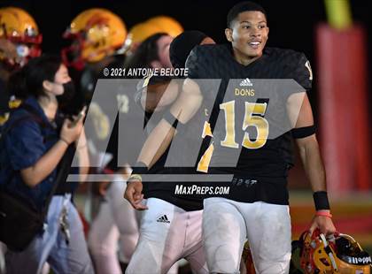 Thumbnail 1 in Santa Ana @ Dominguez (CIF SS Round 2 Playoff) photogallery.