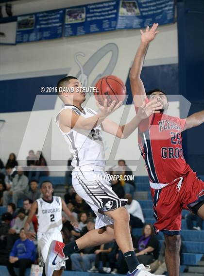 Thumbnail 3 in Pleasant Grove vs. Weston Ranch (St. Hope Elite Classic) photogallery.
