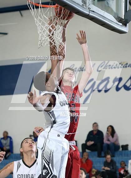Thumbnail 1 in Pleasant Grove vs. Weston Ranch (St. Hope Elite Classic) photogallery.