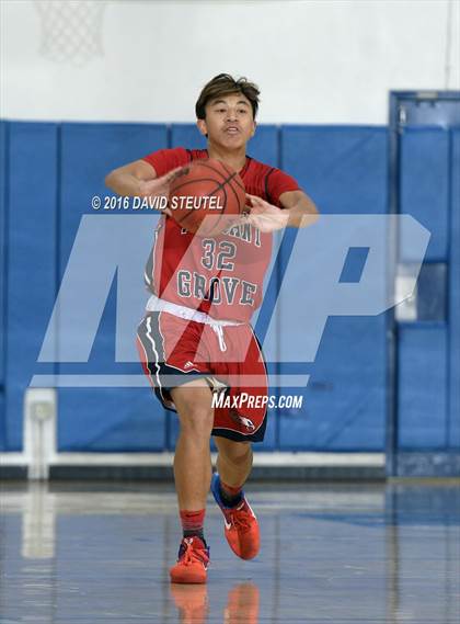 Thumbnail 2 in Pleasant Grove vs. Weston Ranch (St. Hope Elite Classic) photogallery.