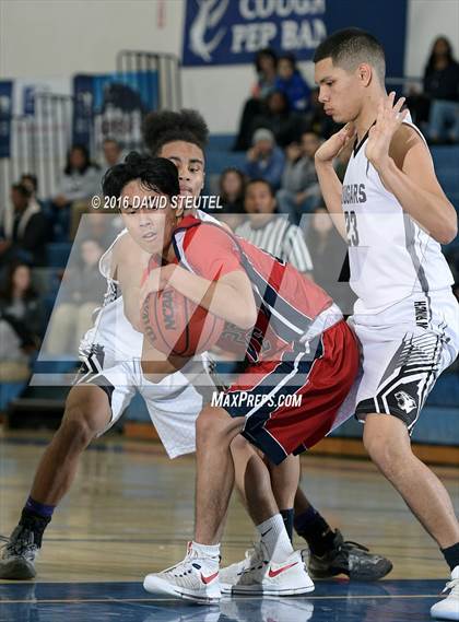 Thumbnail 3 in Pleasant Grove vs. Weston Ranch (St. Hope Elite Classic) photogallery.