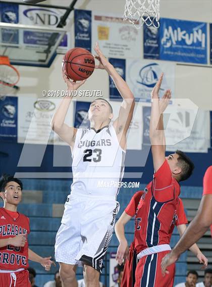 Thumbnail 2 in Pleasant Grove vs. Weston Ranch (St. Hope Elite Classic) photogallery.