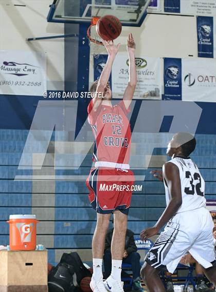 Thumbnail 1 in Pleasant Grove vs. Weston Ranch (St. Hope Elite Classic) photogallery.