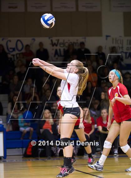Thumbnail 1 in Kern County All-Star Volleyball (Game Two) photogallery.