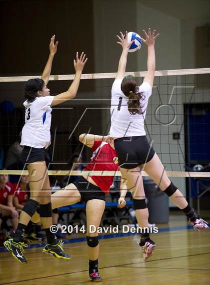 Thumbnail 2 in Kern County All-Star Volleyball (Game Two) photogallery.
