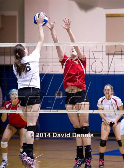 Thumbnail 2 in Kern County All-Star Volleyball (Game Two) photogallery.