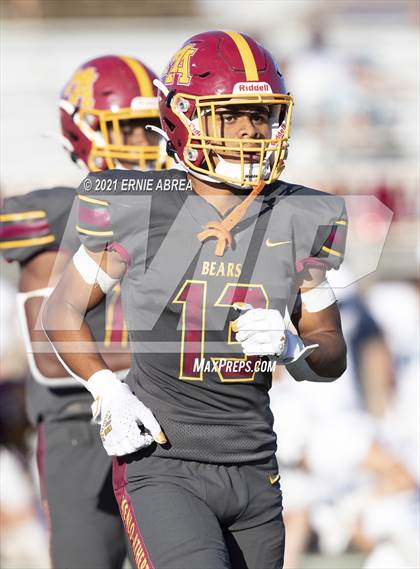 Thumbnail 1 in Menlo-Atherton vs. Pleasant Valley (Honor Bowl) photogallery.