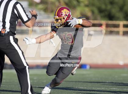 Thumbnail 1 in Menlo-Atherton vs. Pleasant Valley (Honor Bowl) photogallery.