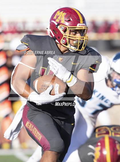 Thumbnail 1 in Menlo-Atherton vs. Pleasant Valley (Honor Bowl) photogallery.