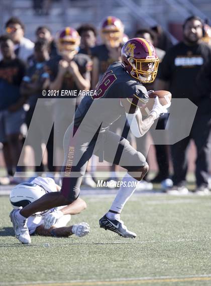 Thumbnail 1 in Menlo-Atherton vs. Pleasant Valley (Honor Bowl) photogallery.