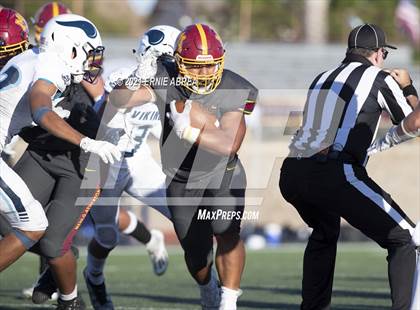 Thumbnail 2 in Menlo-Atherton vs. Pleasant Valley (Honor Bowl) photogallery.