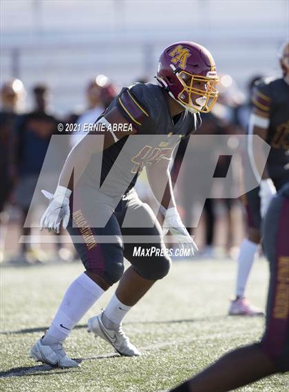 Thumbnail 1 in Menlo-Atherton vs. Pleasant Valley (Honor Bowl) photogallery.