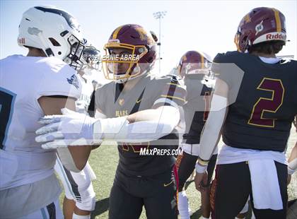 Thumbnail 1 in Menlo-Atherton vs. Pleasant Valley (Honor Bowl) photogallery.