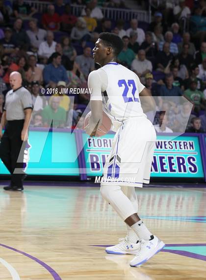 Thumbnail 2 in Neumann-Goretti vs. IMG Academy (City of Palms Classic) photogallery.
