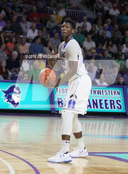 Thumbnail 1 in Neumann-Goretti vs. IMG Academy (City of Palms Classic) photogallery.
