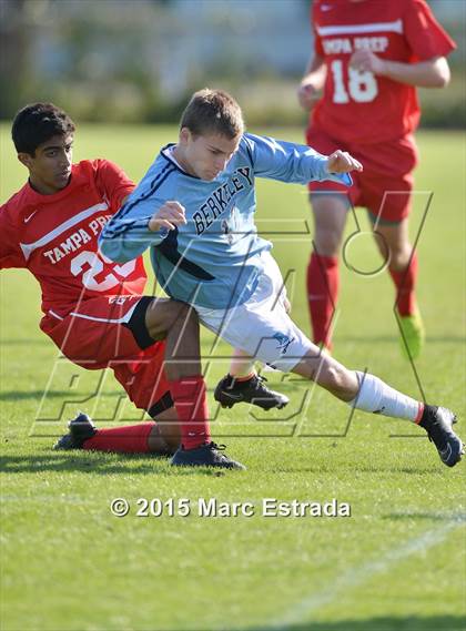 Thumbnail 1 in Berkeley Prep vs Tampa Prep Headmasters Challenge photogallery.