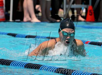 Thumbnail 3 in CIF NCS Girls Swimming Championships photogallery.