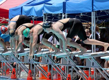 Thumbnail 2 in CIF NCS Girls Swimming Championships photogallery.