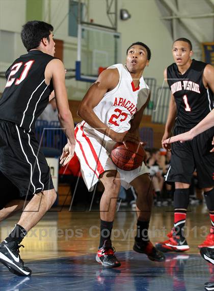 Thumbnail 1 in Centennial vs. Harvard-Westlake (El Segundo Tournament) photogallery.