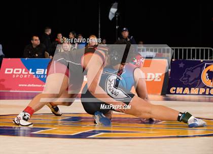 Thumbnail 2 in CIF State Girls Wrestling Championships (Finals) photogallery.