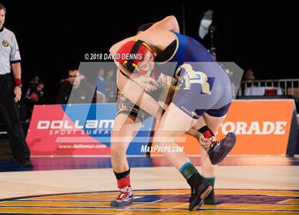 Thumbnail 3 in CIF State Girls Wrestling Championships (Finals) photogallery.