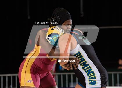 Thumbnail 3 in CIF State Girls Wrestling Championships (Finals) photogallery.