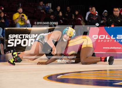 Thumbnail 3 in CIF State Girls Wrestling Championships (Finals) photogallery.