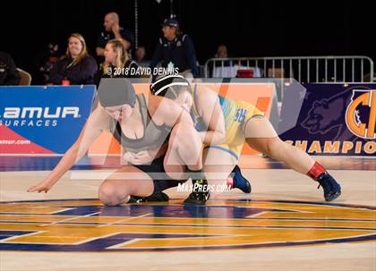 Thumbnail 1 in CIF State Girls Wrestling Championships (Finals) photogallery.