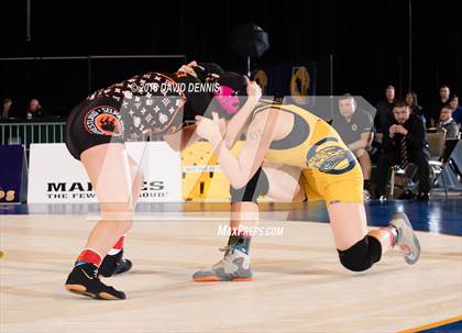 Thumbnail 1 in CIF State Girls Wrestling Championships (Finals) photogallery.