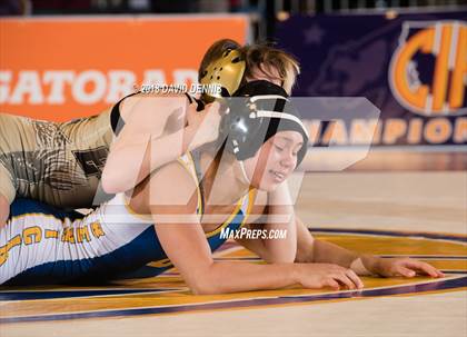 Thumbnail 2 in CIF State Girls Wrestling Championships (Finals) photogallery.