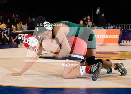 Thumbnail 2 in CIF State Girls Wrestling Championships (Finals) photogallery.