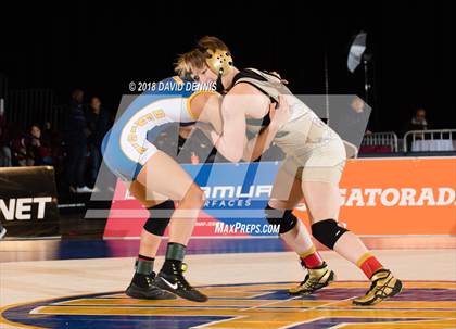 Thumbnail 3 in CIF State Girls Wrestling Championships (Finals) photogallery.